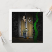 Jack geht trick oder behandelt im Haus des Riesen Karte (Vorderseite/Rückseite Beispiel)