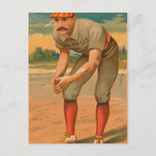 Jack Glasscock Vintage Indianapolis Hoosiers Postkarte