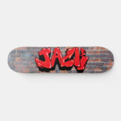 Jack Graffiti Custom Personalisiert Skateboard (Horizontal)