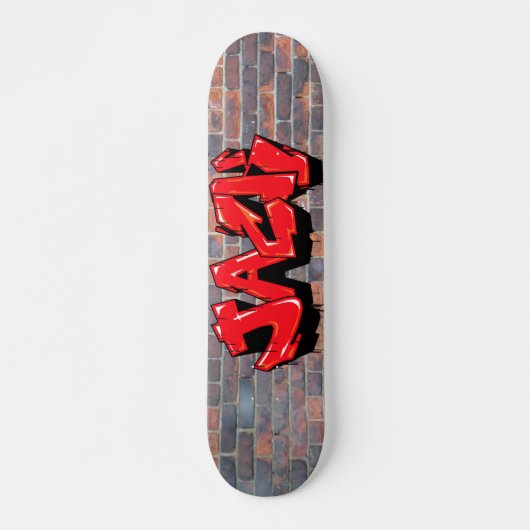Jack Graffiti Custom Personalisiert Skateboard (Vorne)