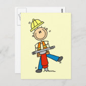 Jack Hammer T - Shirt und Geschenke Postkarte (Vorne/Hinten)