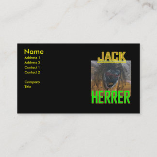 JACK HERRER VISITENKARTE