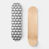 Jack im Feld Interlocking-Muster Skateboard (Vorderseite)