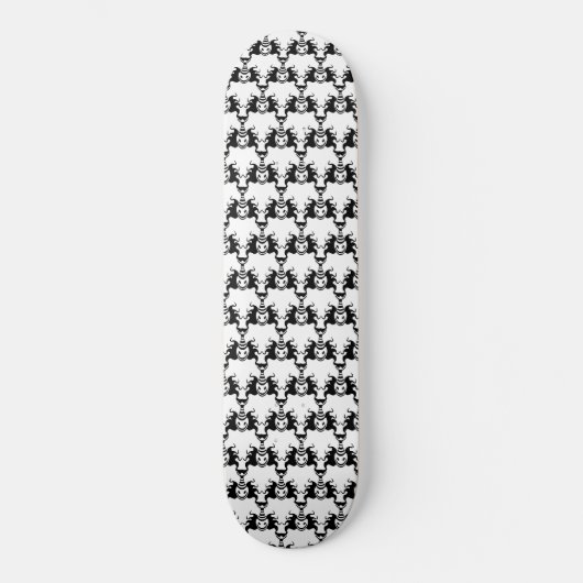 Jack im Feld Interlocking-Muster Skateboard (Vorderseite)