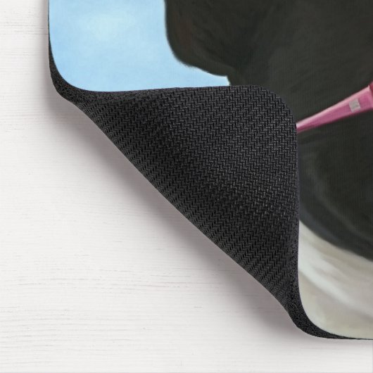 Jack in den Gläsern Mousepad (Ecke)