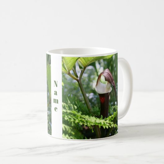 Jack in der Pulpit-Blume Personalisiert Kaffeetasse (VorderseiteRechts)