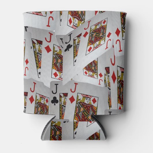 Jack in mehrschichtigem Muster, Stubby-Halter Dosenkühler (Vorderseite)