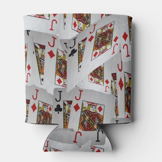 Jack in mehrschichtigem Muster, Stubby-Halter Dosenkühler (Rückseite)