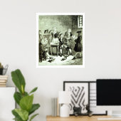 Jack in Newgate Ward mit Porträts von Sir Poster (Heimbüro)