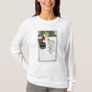 Jack in the Box, das Weihnachtswünsche sendet T-Shirt
