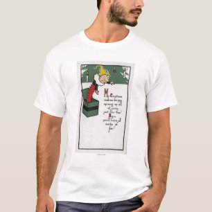 Jack in the Box, das Weihnachtswünsche sendet T-Shirt