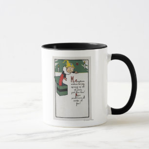 Jack in the Box, das Weihnachtswünsche sendet Tasse