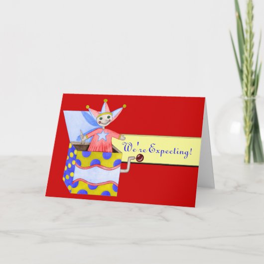 Jack-in-the-Box - Traditionelles Spielzeug (primär Ankündigung (Vorderseite)