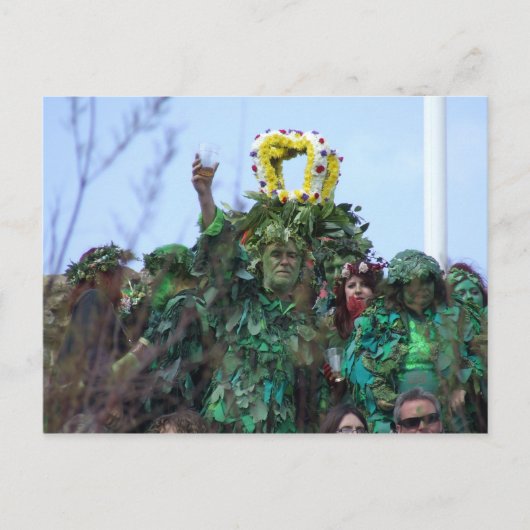 Jack-in-the-Green-Postkarte - Versäumnisse Postkarte (Vorderseite)