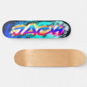 JACK - individuelles Graffiti-Skateboard Skateboard (Horizontal)