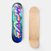 JACK - individuelles Graffiti-Skateboard Skateboard (Vorderseite)