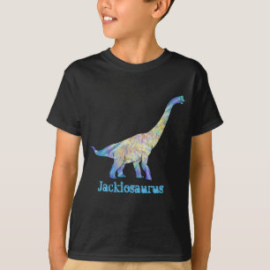 Jack iosaurus farbenfroher Brachiosaurus Dinosauri T-Shirt