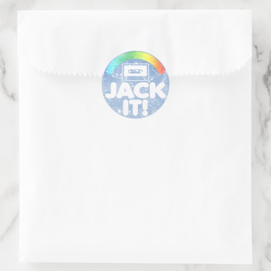 Jack IT-Aufkleber Runder Aufkleber (Tasche)