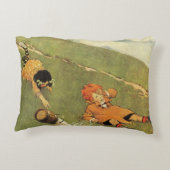 Jack & Jill fallen hinunter zum Kinderzimmer des H Dekokissen (Rückseite)