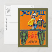 Jack & Jill Florida Paprika Postkarte (Vorne/Hinten)