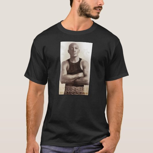Jack Johnson (Schwarzes) T-Shirt (Vorderseite)