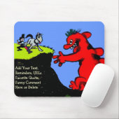 Jack kämpft gegen das Drachenmousepad Mousepad (Mit Mouse)