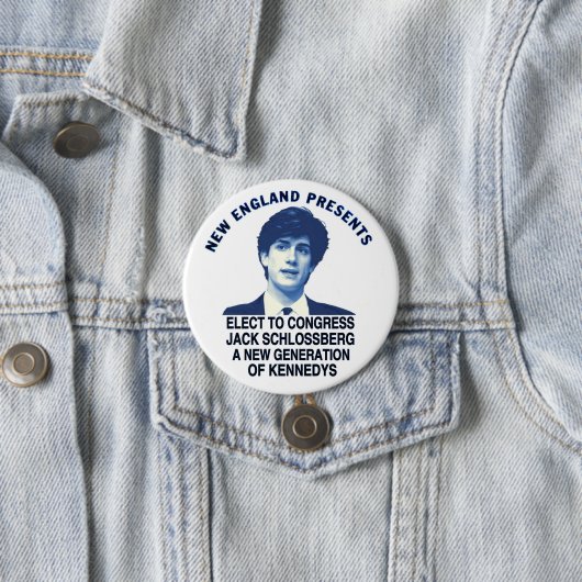 Jack (Kennedy) Schlossberg Button (Beispiel)