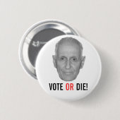 Jack Kevorkian: WÄHLEN SIE ODER DIE! Button (Vorne & Hinten)