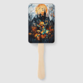 JACK LANTERN KANN NICHT HALLOWEEN WARTEN FÄCHER (Rückseite)