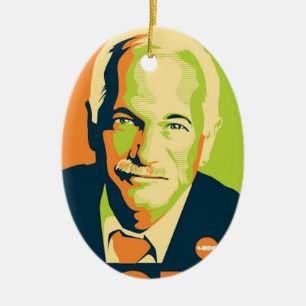 Jack Layton GedenkOrnamen Keramik Ornament