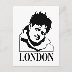Jack London Postkarte