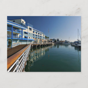 Jack London Square Marina Panorama Postkarte