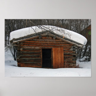 Jack London's Log-Kabine Poster