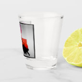 Jack Louisiana Form der Ölpumpe Schnapsglas (Rechts)