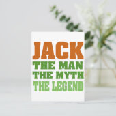 Jack, Mann, Mythos, Legende Postkarte (Stehend Vorderseite)