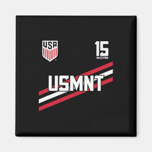 Jack Mcglynn 6 Navy Usmnt Offiziell lizenziert  Magnet