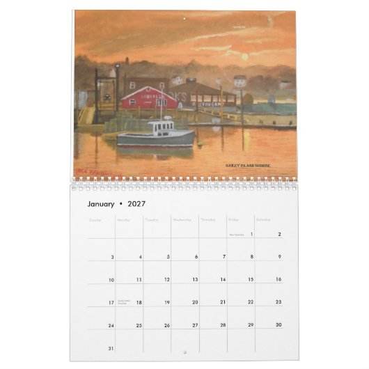 Jack Mckenzie Art 2025 Kalender (Jan 2027)