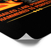 Jack Mehoff Unhinged Dirty Adult Joke Gag Funny Ra Poster (Ecke)