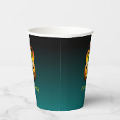 Jack mit Fledermäusen und Spinnen Pappbecher (Rechts)