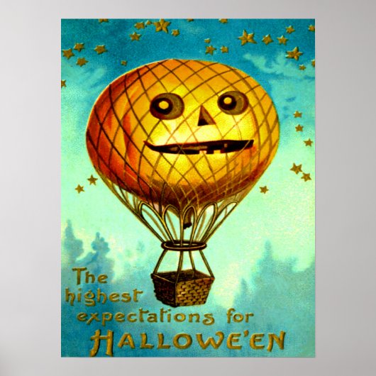 Jack O' Lantern Air Ballon Poster (Vorne)