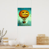 Jack O' Lantern Air Ballon Poster (Küche)