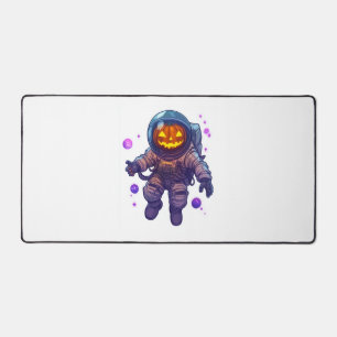 Jack-o'-Lantern-Astronaut Schreibtischunterlage