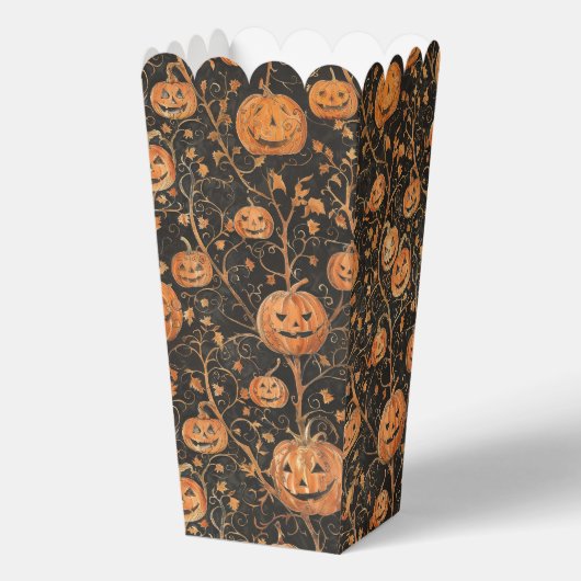 Jack-o-Lantern auf dem Weinberg Geschenkschachtel (Vorderseite)