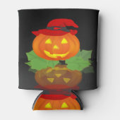 Jack-o-Lantern-benutzerdefinierte Dose abkühlen Dosenkühler (Vorderseite)