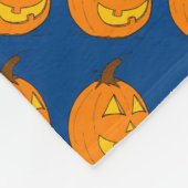 Jack o' Lantern Blanka Fleecedecke (Ecke)