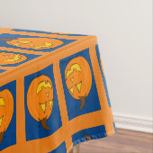 Jack o' Lantern Blue and Orange Tableclout Tischdecke (Beispiel)
