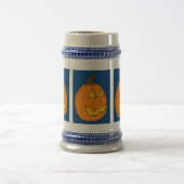 Jack o' Lantern Blue Stein Bierglas (Mittel)