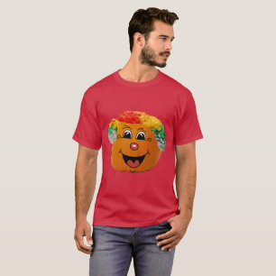 Jack o' Lantern Clowace, Halloween Pumpkin T-Shirt