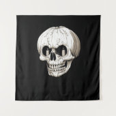 Jack O Lantern Cranium Halloween Gothic Wandteppich (Vorderseite)