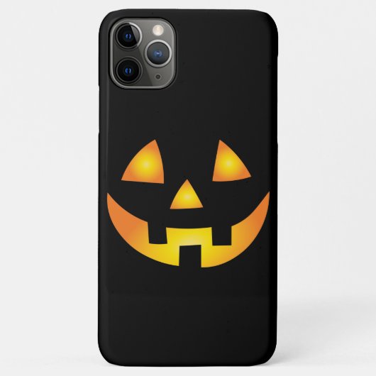 Jack O Lantern Creepy Pumpkin Face Halloween Case-Mate iPhone Hülle (Rückseite)